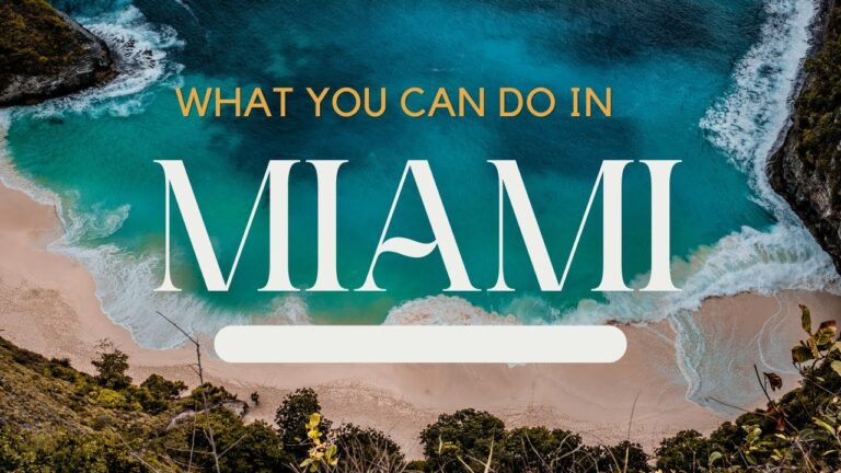 TOP BEST ACTIVITIES TO DO IN MIAMI ON A BUDGET/ TRAVEL GUIDE