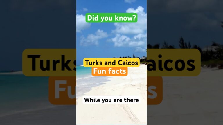 5 Mind Blowing Facts About Turks and Caicos