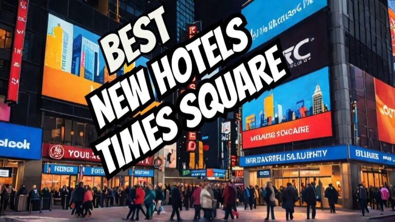 Where to Stay In New York City. Best New Hotels Near Times Square (Video Tour and Review)