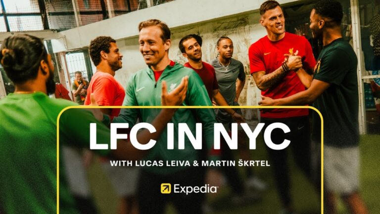 Showing Liverpool LEGENDS The Best Parts Of New York City 🗽