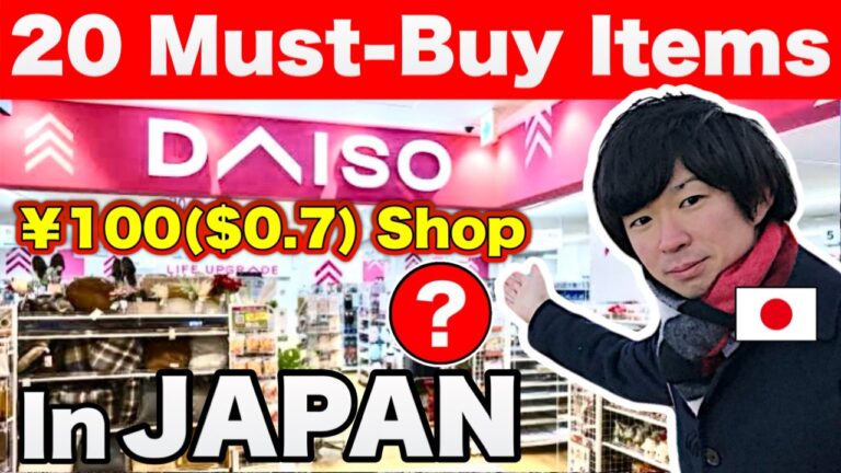TOP 20 Must-Buy Items of ¥100($0.7) shop in Japan! Let’s Enjoy Shopping in 2025🛍️