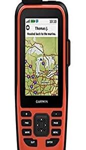 Garmin GPSMAP 86i, Floating Handheld GPS with Button Operation, Inreach Satellite Communication capabilities, Stream Boat Data From Compatible Chartplotters