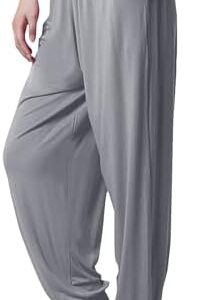 Women's Harem Pants Cozy Yoga Joggers Pants Loose Workout Sweatpants Comfy Lounge Pants High Waist Yoga Boho Trousers