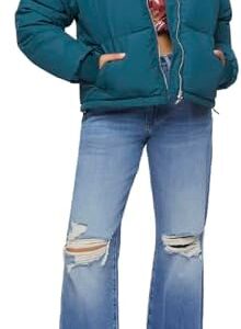 Forever 21 Women's Quilted Puffer Jacket