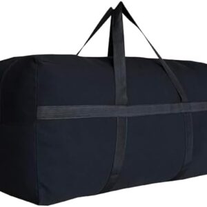 Extra Large Storage Duffle Bag with Zippers and Handles, Big Foldable Duffle Bag for Travel