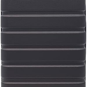 Wrangler Hardside Carry-On Spinner Luggage, Charcoal, 20-Inch