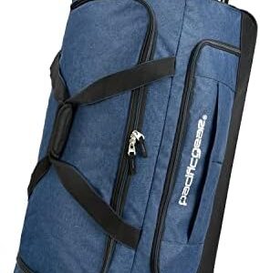 Pacific Gear Rolling Duffel Wheels, 30-inch Luggage, Hockey Bag, Heavy Duty