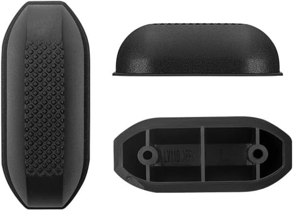 2Pcs Replacement Plastic Stud Luggage Feet Pads Baggage Replacement Stud Foot Black Feet Pads for Luggage Bags Suitcase Stand Feet for All Suitcase Luggage and Travel Gear Accessories - Image 2