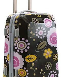 Rockland Vision Hardside Spinner Wheel Luggage, Pucci, Carry-On 20-Inch