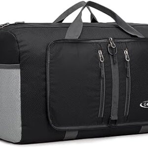 G4Free 40L/65L Foldable Duffel Bag, Water-Repellent Travel Backpack, Lightweight Carry Bag for Overnight Weekender Sports Men Women