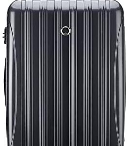 DELSEY PARIS Helium Aero Hardside Expandable Luggage with Spinner Wheels, Titanium, Checked-Large 29 Inch