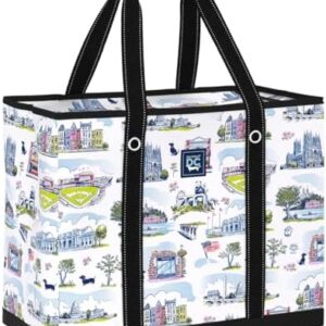SCOUT 3 Girls Bag - Extra Large Utility Tote Bags For Women With Zipper - Sandproof Beach Tote Bag, Pool Bag, Travel Bag