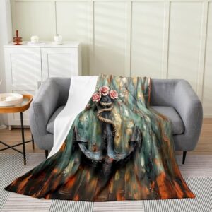 Castle Fairy Nautical Anchor Flannel Blanket Retro Wooden Board Fleece Throw Blanket for Room Decor,Maritime Adventure Bed Blanket for Bed Sofa Couch,Baby 30"x40"